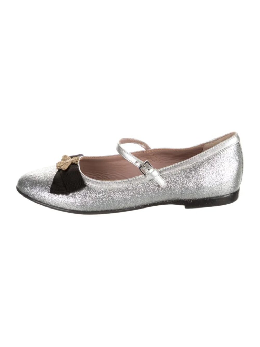 Gucci  Metallic Ballet Flats - Picture 2 of 3